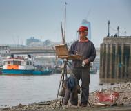 Painting on the Thames