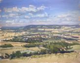 View from the North  Downs, towards Wye, Kent (2)